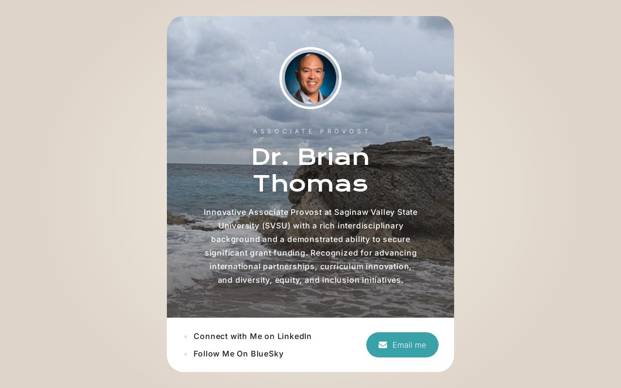 Dr. Brian Thomas